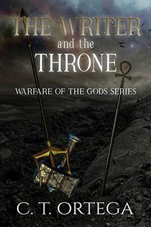 The Writer and the Throne (Warfare of the Gods Book 1) by Emilie Knight, Jim Bessey, Caleb Ortega, Elias Chase