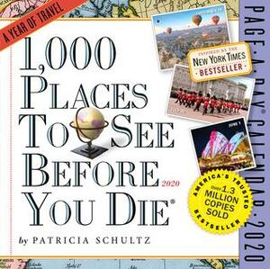 1,000 Places to See Before You Die Page-A-Day Calendar 2020 by Patricia Schultz