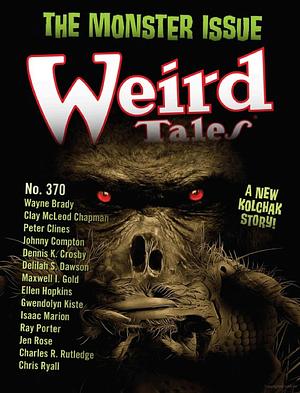 Weird Tales magazine #370 by Jonathan Maberry