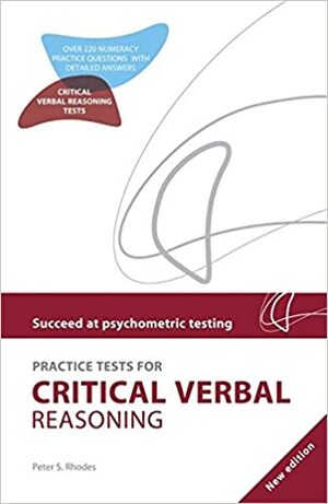 Critical Verbal Reasoning (SPT) by Peter Rhodes