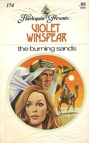 The Burning Sands by Violet Winspear