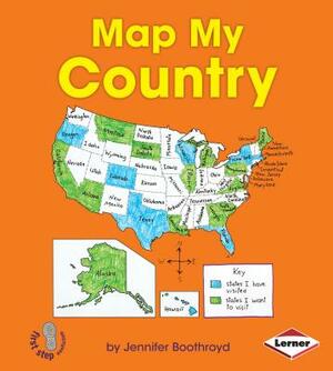 Map My Country by Jennifer Boothroyd