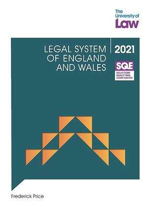 SQE - Legal System of England and Wales by Frederick Price