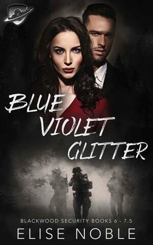 Blue - Violet - Glitter by Elise Noble