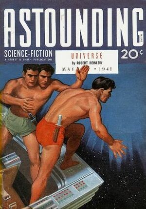 Astounding Science-Fiction, May 1941 by L. Sprague de Camp, Isaac Asimov, Harry Walton, John W. Campbell Jr., Chan Davis, Vic Phillips, Scott Roberts, Charles Schneeman, Hubert Rogers, Eric Frank Russell, Robert A. Heinlein, Anson MacDonald, Frank Kramer