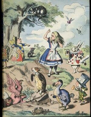 Alice in Wonderland & Through the Looking-Glass by Lewis Carroll