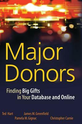 Major Donors: Finding Big Gifts in Your Database and Online by Ted Hart, Pamela M. Gignac, James M. Greenfield