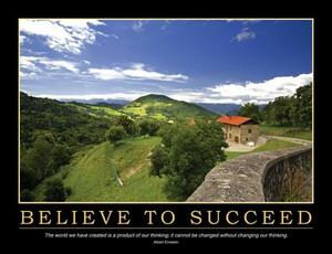 Believe to Succeed Poster by Enna