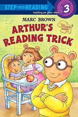 Arthur's Reading Trick [With Sticker(s)] by Marc Brown
