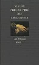 Kleine Philosophie Der Langeweile by Lars Frederik Händler Svendsen