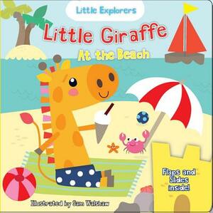 Little Giraffe at the Beach by Nick Ackland