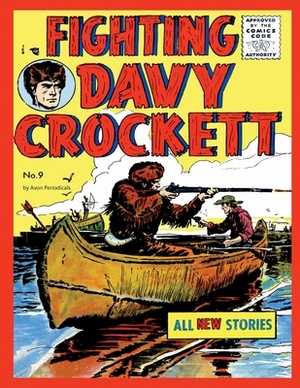 Fighting Davy Crockett #9 by Avon Periodicals