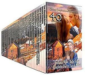 40 Sweet Inspirational Romances: 40 Book Box Set by Indiana Wake, Charlotte Darcy, Sarah Miller, Belle Fiffer