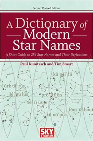 A Dictionary of Modern Star Names: A Short Guide to 254 Star Names and Their Derivations by Paul Kunitzsch, Tim Smart