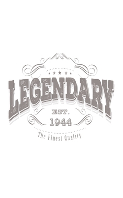 Legendary 1944: Glucose Monitor LogBook Compact Handy 5" x 8" 120 pages Diabetic Blood Sugar Track by Family Cutey