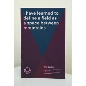 I Have Learned to Define a Field as a Space Between Mountains by Rio Cortez