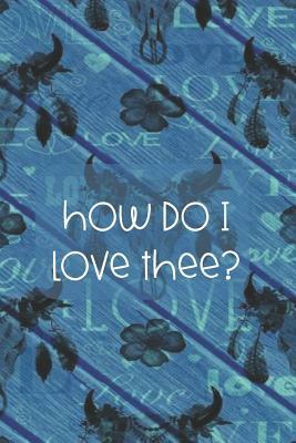 How Do I Love Thee?: Blue Boho Skull by Lynette Cullen