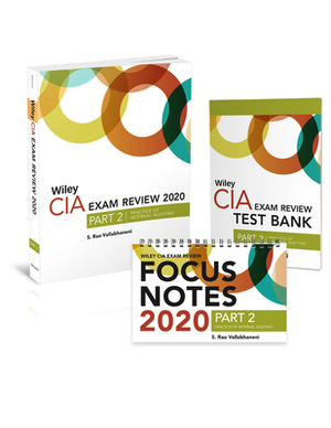 Wiley CIA Exam Review 2020 + Test Bank + Focus Notes: Part 2, Practice of Internal Auditing Set by Wiley