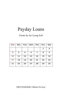 Payday Loans: Poems by Jee Leong Koh