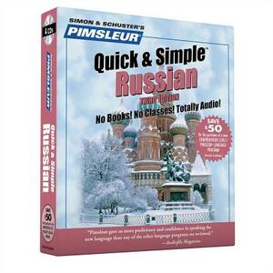 Pimsleur Russian Quick & Simple Course - Level 1 Lessons 1-8 CD, Volume 1: Learn to Speak and Understand Russian with Pimsleur Language Programs by Pimsleur