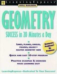 Geometry Success in 20 Minutes a Day by Learning Express, LearningExpress