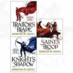 Greatcoats book traitor's blade, knight's shadow, saint's blood 3 books collection set by Sebastien de Castell