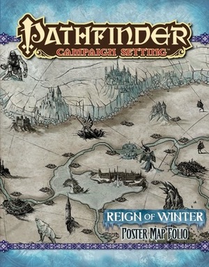 Pathfinder Campaign Setting: Reign of Winter Poster Map Folio by Neil Spicer