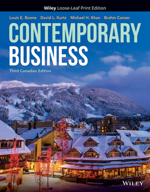 Contemporary Business by David L. Kurtz, Louis E. Boone, Michael H. Khan