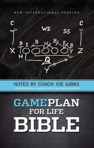 NIV, Game Plan for Life Bible, Hardcover: Notes by Joe Gibbs by Joe Gibbs