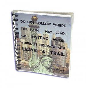 Travel Journal - New York: Do Not Follow Where the Path May Lead. by New Holland Publishers