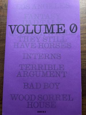 Volume 0: Issue 5 by Anika Jade Levy, Emma Cline, Jan Carson, Nada Alio