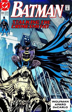 Batman stalking the crimesmith! by Marv Wolfman