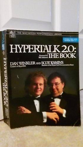 HyperTalk 2.0, the Book by Scot Kamins, Dan Winkler