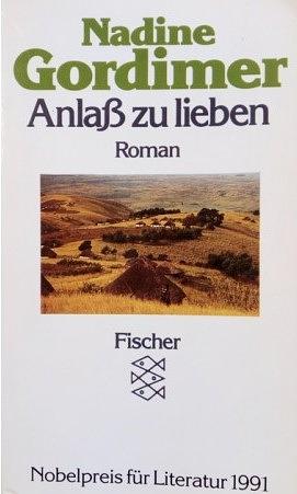 Anlaß zu lieben by Nadine Gordimer