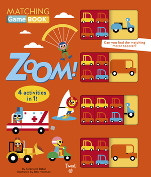 Zoom! Matching Game Book: 4 Activities in 1! by Stephanie Babin
