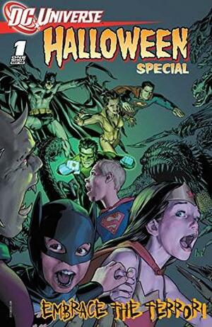 DCU Halloween Special (2008) #1 (DCU Halloween Special Vol. 1) by Mikey Way, Allen Passalaqua, Don Ho, Harvey Richards, Guy Major, Brad Desnoyer, Norm Rapmund, Mike Johnson, Michael Atiyeh, Duncan Rouleau, Dennis Calero, Marlo Alquiza, Tony Shasteen, Trish Mulvihill, Mark Verheiden, Eddie Berganza, Gene Ha, Christine Peter, Eric Wallace, Matthew Clark, Hi-Fi, Tony Aviña, Darick Robertson, Federico Dallocchio, Dan DiDio, Kevin Conrad, Jaime Mendoza, Brian Reed, Mateus Santolouco, Trevor Hairsine, Riccardo Burchielli