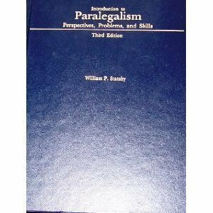 Introduction to Paralegalism by William P. Statsky