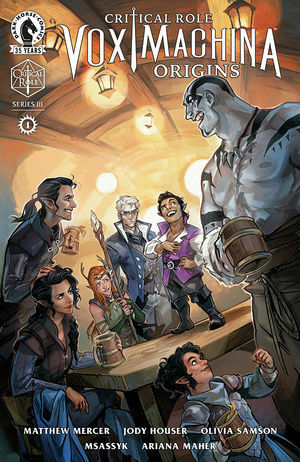 Critical Role: Vox Machina Origins III #1 by Jody Houser, Matthew Mercer