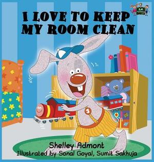 I Love to Keep My Room Clean: Children's Bedtime Story by Kidkiddos Books, Shelley Admont