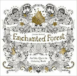 Enchanted Forest: An Inky Quest & Coloring Book by Johanna Basford