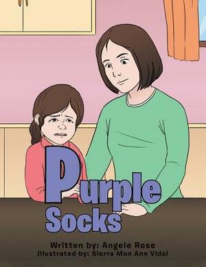 Purple Socks by Angele Rose