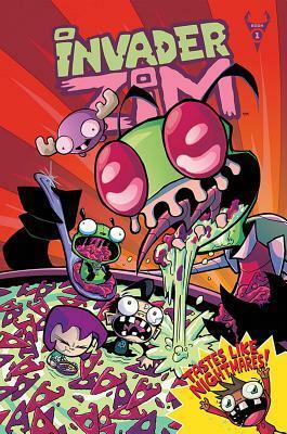 Invader Zim Vol. 1 Deluxe Edition by Mildred Louis, K.C. Green, Simon Troussellier, J.R. Goldberg, Megan Lawton, Warren Wucinich, Dennis Hopeless, Eric Trueheart, Dave Crosland, Aaron Alexovich, Jessie Hopeless, Kyle Starks, Rosearik Rikki Simons, Cassie Kelly, Jhonen Vasquez