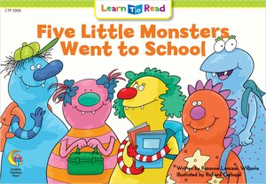 Five Little Monster Went To School by Rozanne Lanczak Williams