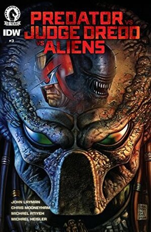 Predator vs. Judge Dredd vs. Aliens #3 by Chris Mooneyham, Michael Atiyeh, John Layman