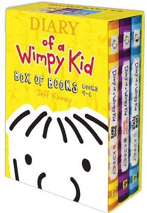 Diary of a Wimpy Kid Box of Books 4-6 by Jeff Kinney