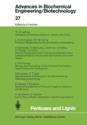 Pentoses and Lignin by A. Fiechter, Ch -Sh Gong, Y. K. Chan