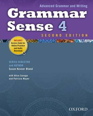 Grammar Sense 4 Student Book with Online Practice Access Code Card by Susan Kesner Bland