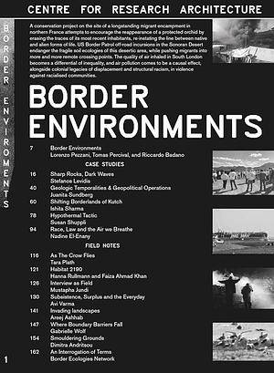 Border Environments, Volume 1 by Tomas Percival, Susan Schuppli, Riccardo Badano