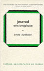 Journal Sociologique by Émile Durkheim, Jean Duvignaud