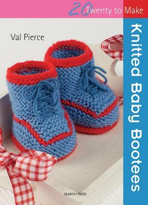 Knitted Baby Bootees by Val Pierce